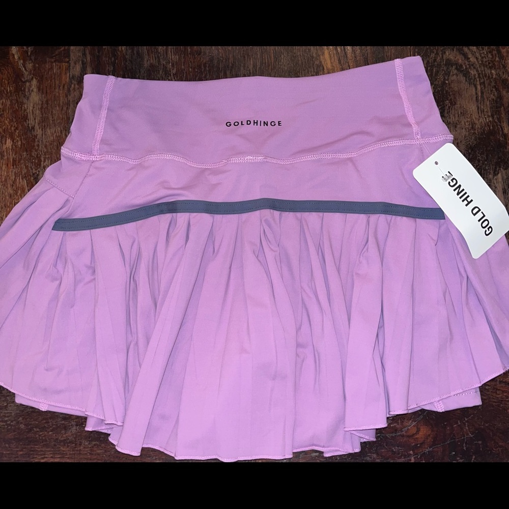 Gold Hinge Skirt NWT